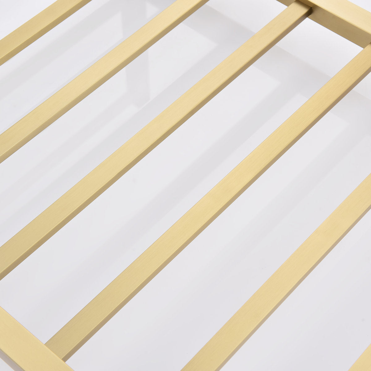Traditional Towel Rail Towel Warmer FK07+ - Brushed Gold