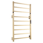 Traditional Towel Rail Towel Warmer FK07+ - Brushed Gold