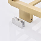 Traditional Towel Rail Towel Warmer FK07+ - Brushed Gold