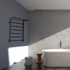 Traditional Towel Rail Towel Warmer FK07 - Matte Black
