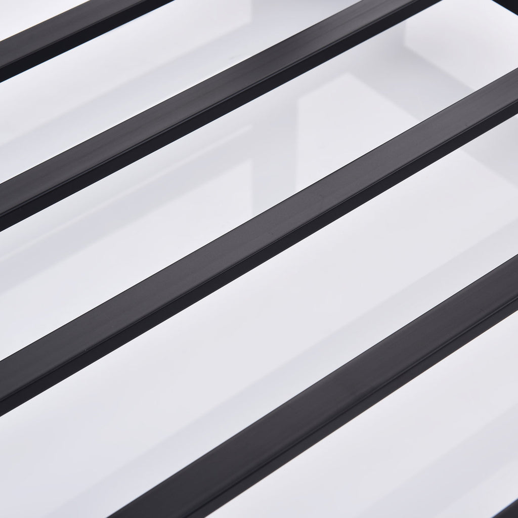 Traditional Towel Rail Towel Warmer FK07 - Matte Black