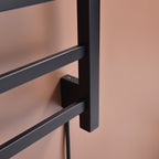Traditional Towel Rail Towel Warmer FK07 - Matte Black