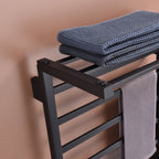Traditional Towel Rail Towel Warmer FK07 - Matte Black