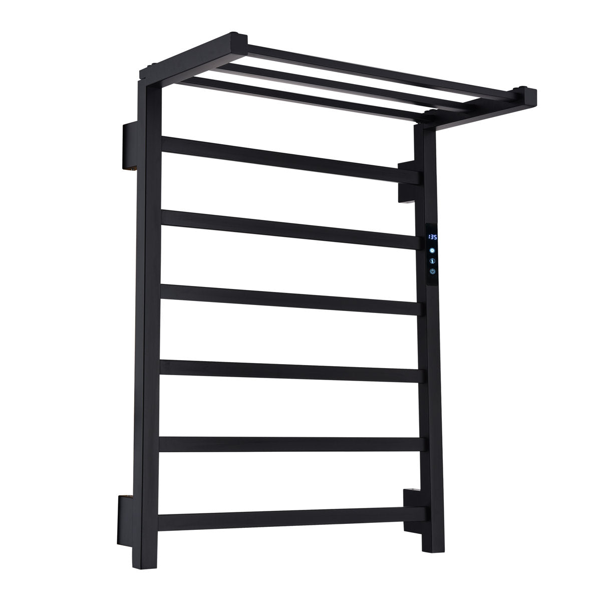 Traditional Towel Rail Towel Warmer FK07 - Matte Black