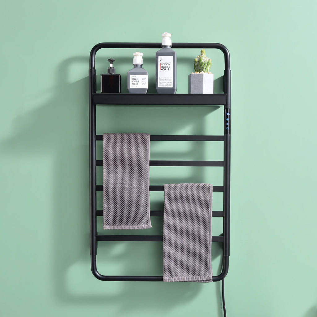 Traditional Towel Rail Towel Warmer LS012 - Black