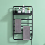 Traditional Towel Rail Towel Warmer LS012 - Black