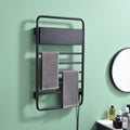 Traditional Towel Rail Towel Warmer LS012 - Black