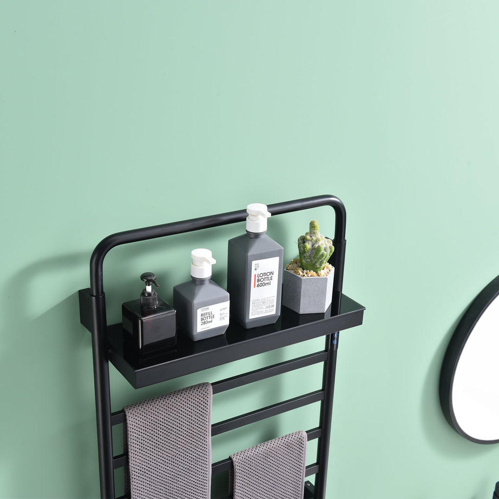 Traditional Towel Rail Towel Warmer LS012 - Black