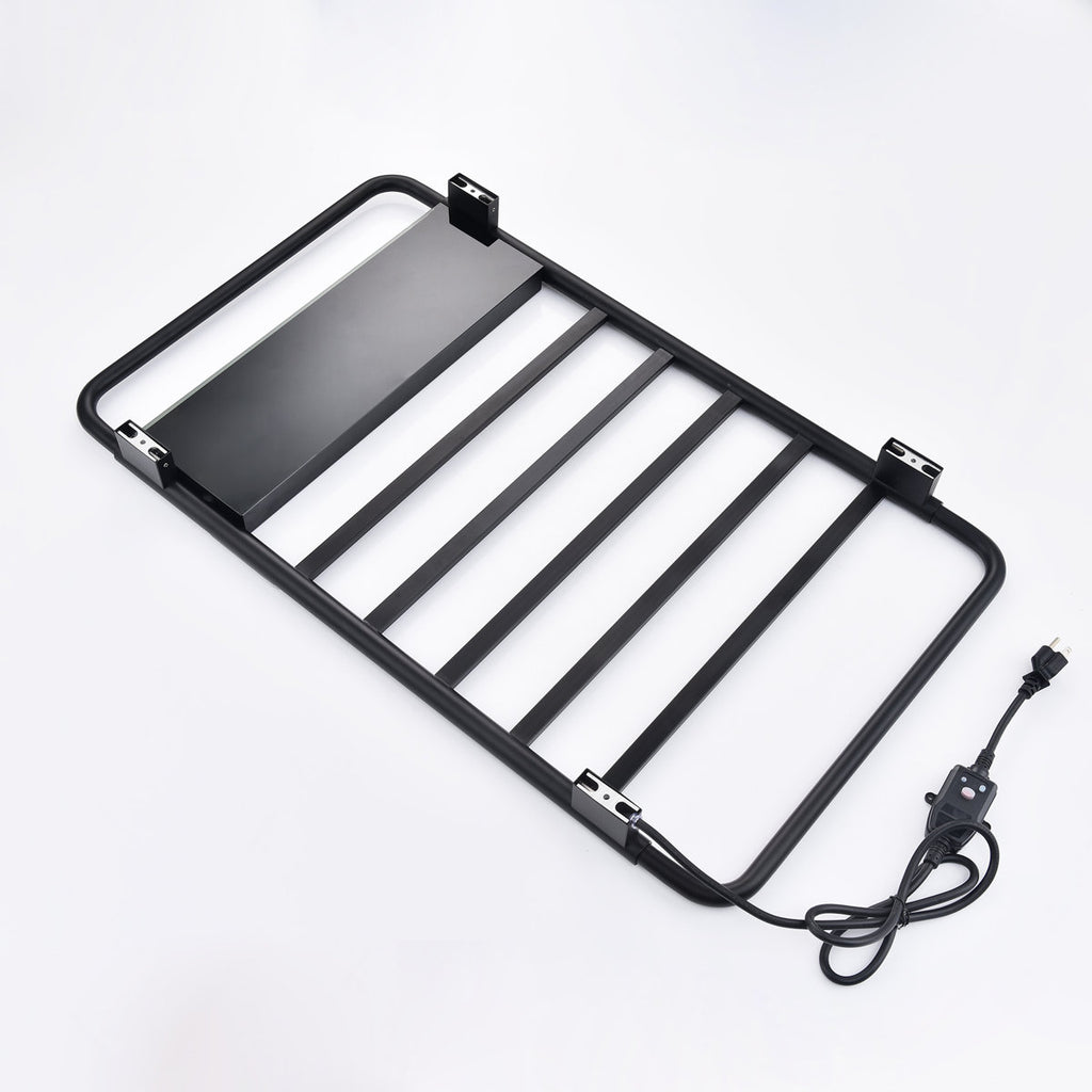 Traditional Towel Rail Towel Warmer LS012 - Black