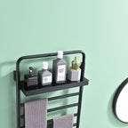 Traditional Towel Rail Towel Warmer LS012 - Black