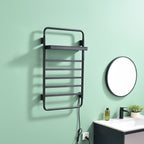 Traditional Towel Rail Towel Warmer LS012 - Black