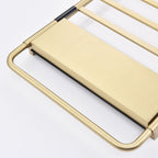 Traditional Towel Rail Towel Warmer LS013 - Brushed Gold