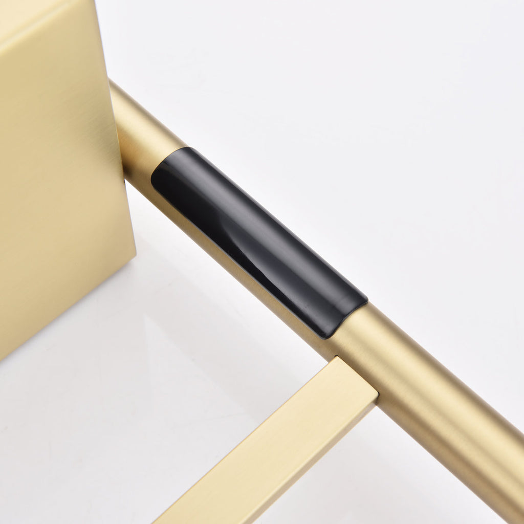Traditional Towel Rail Towel Warmer LS013 - Brushed Gold