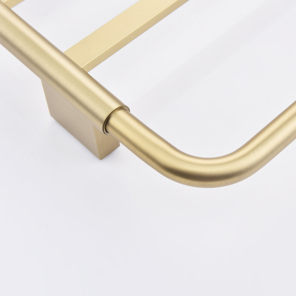 Traditional Towel Rail Towel Warmer LS013 - Brushed Gold