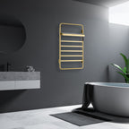 Traditional Towel Rail Towel Warmer LS013 - Brushed Gold