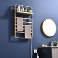 Traditional Towel Rail Towel Warmer LS013 - Brushed Gold