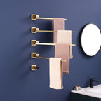 Traditional Towel Rail Towel Warmer FK016 - Gold
