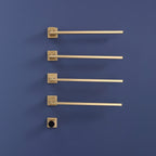 Traditional Towel Rail Towel Warmer FK016 - Gold
