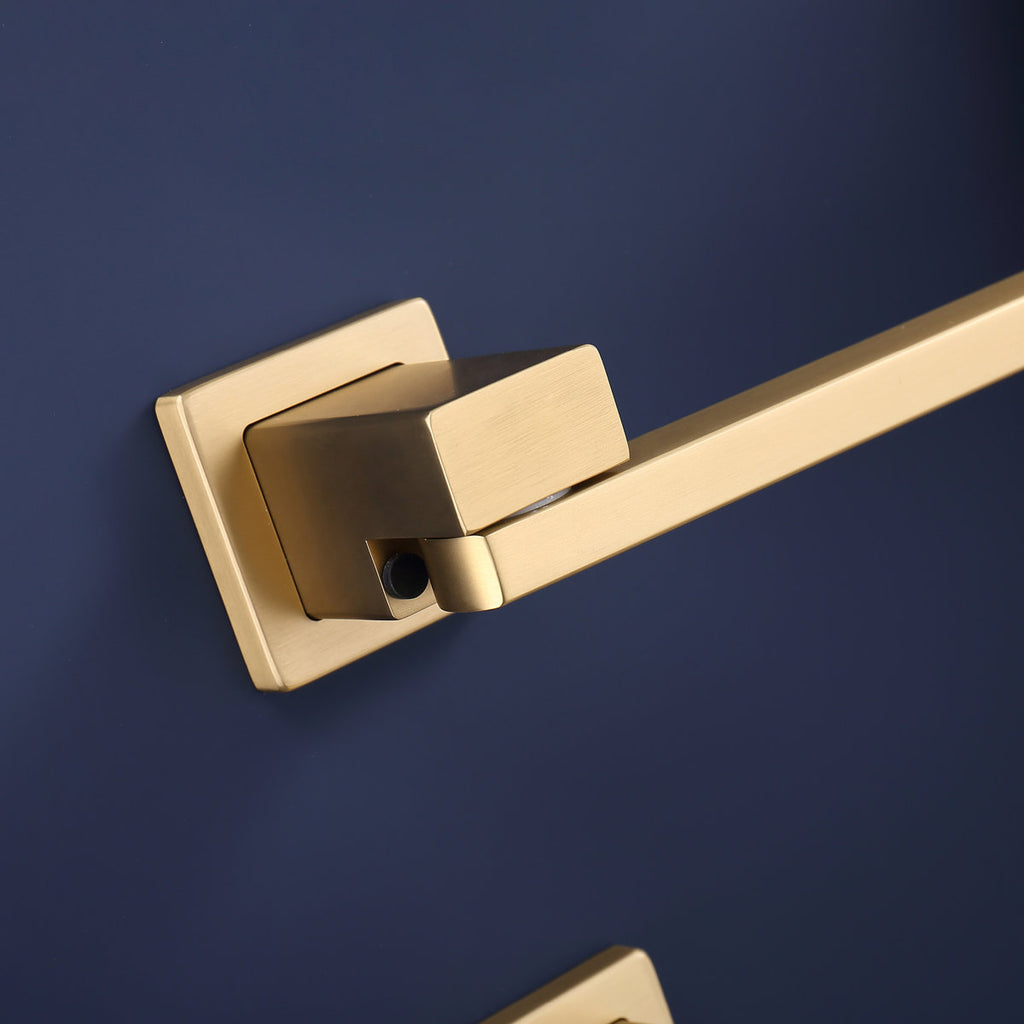 Traditional Towel Rail Towel Warmer FK016 - Gold