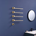 Traditional Towel Rail Towel Warmer FK016 - Gold