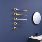 Traditional Towel Rail Towel Warmer FK016 - Gold