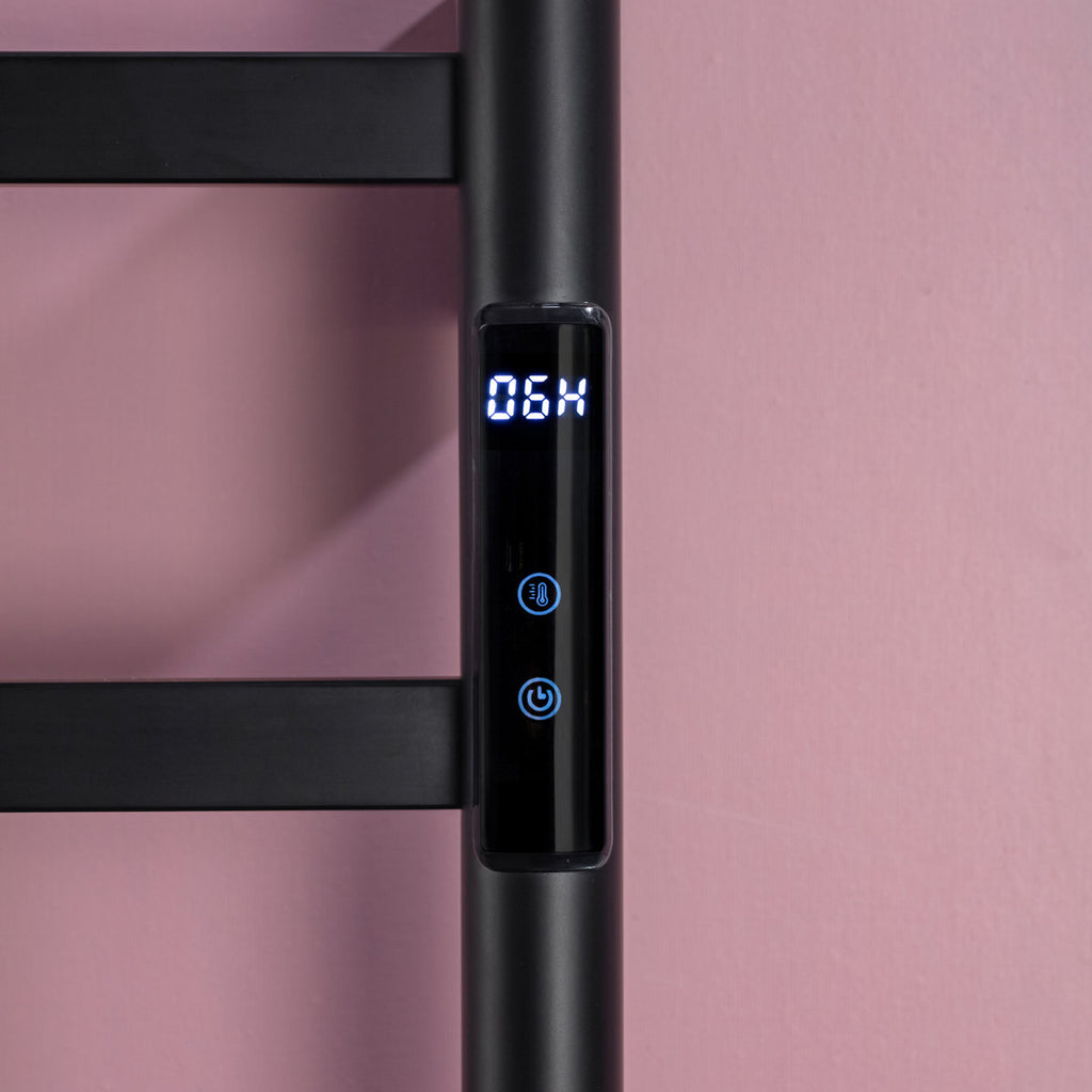 Traditional Towel Rail Towel Warmer FK02 - Matte Black