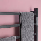 Traditional Towel Rail Towel Warmer FK02 - Matte Black