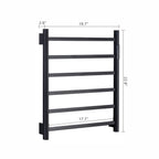 Traditional Towel Rail Towel Warmer FK02 - Matte Black