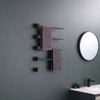 LPVLPV Traditional Towel Rail Towel Warmer FK015 - Black