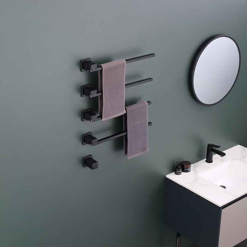 Traditional Towel Rail Towel Warmer FK015 - Black
