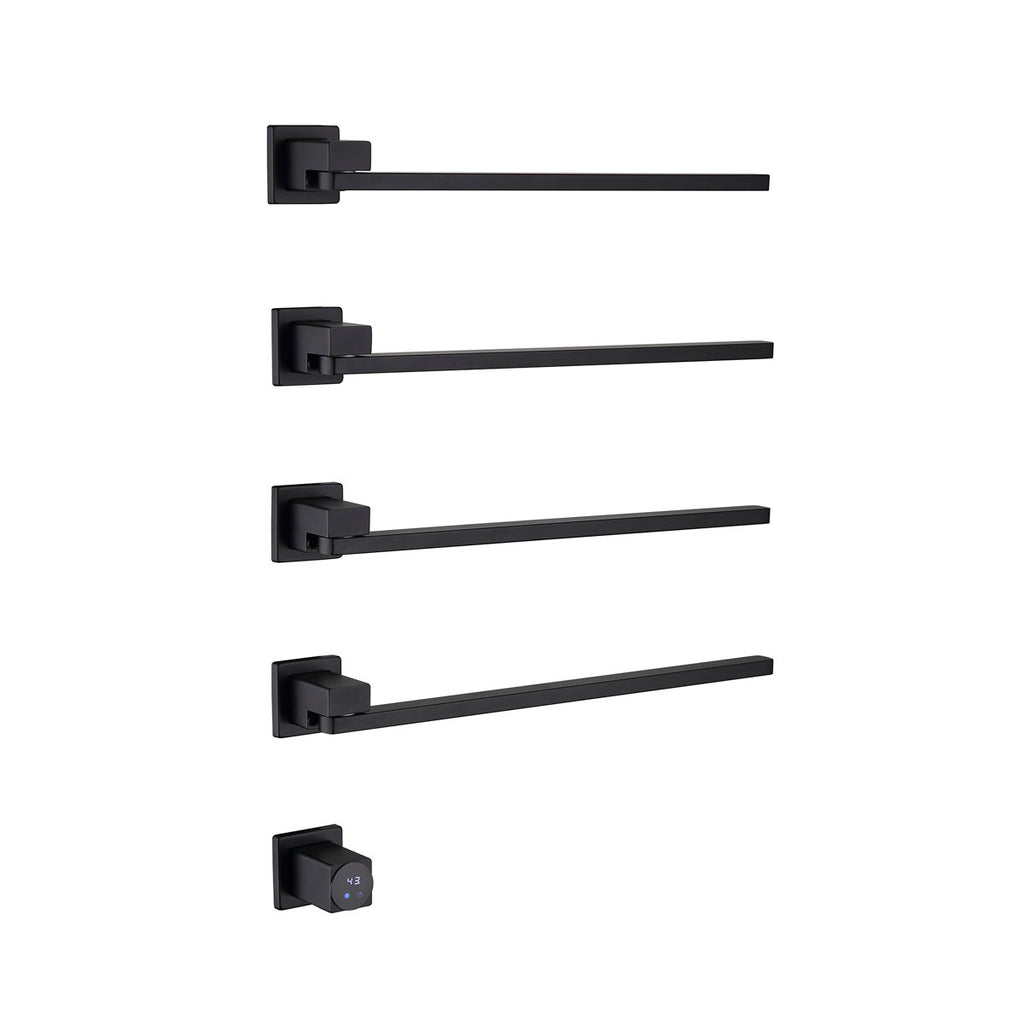 LPVLPV Traditional Towel Rail Towel Warmer FK015 - Black