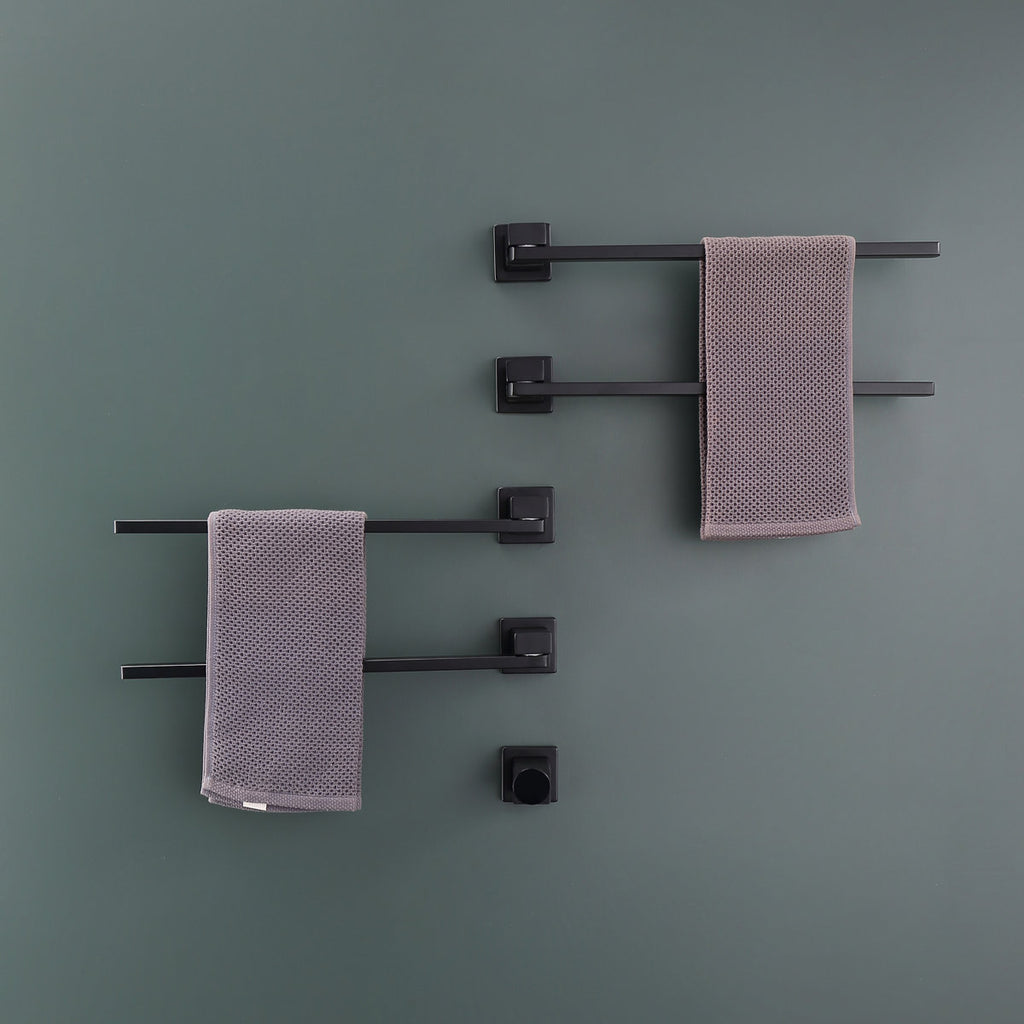 LPVLPV Traditional Towel Rail Towel Warmer FK015 - Black