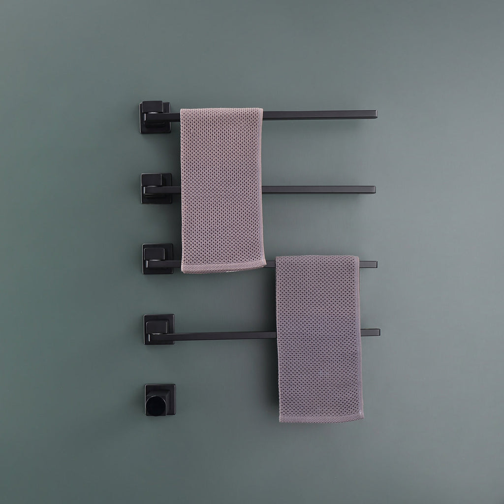 LPVLPV Traditional Towel Rail Towel Warmer FK015 - Black