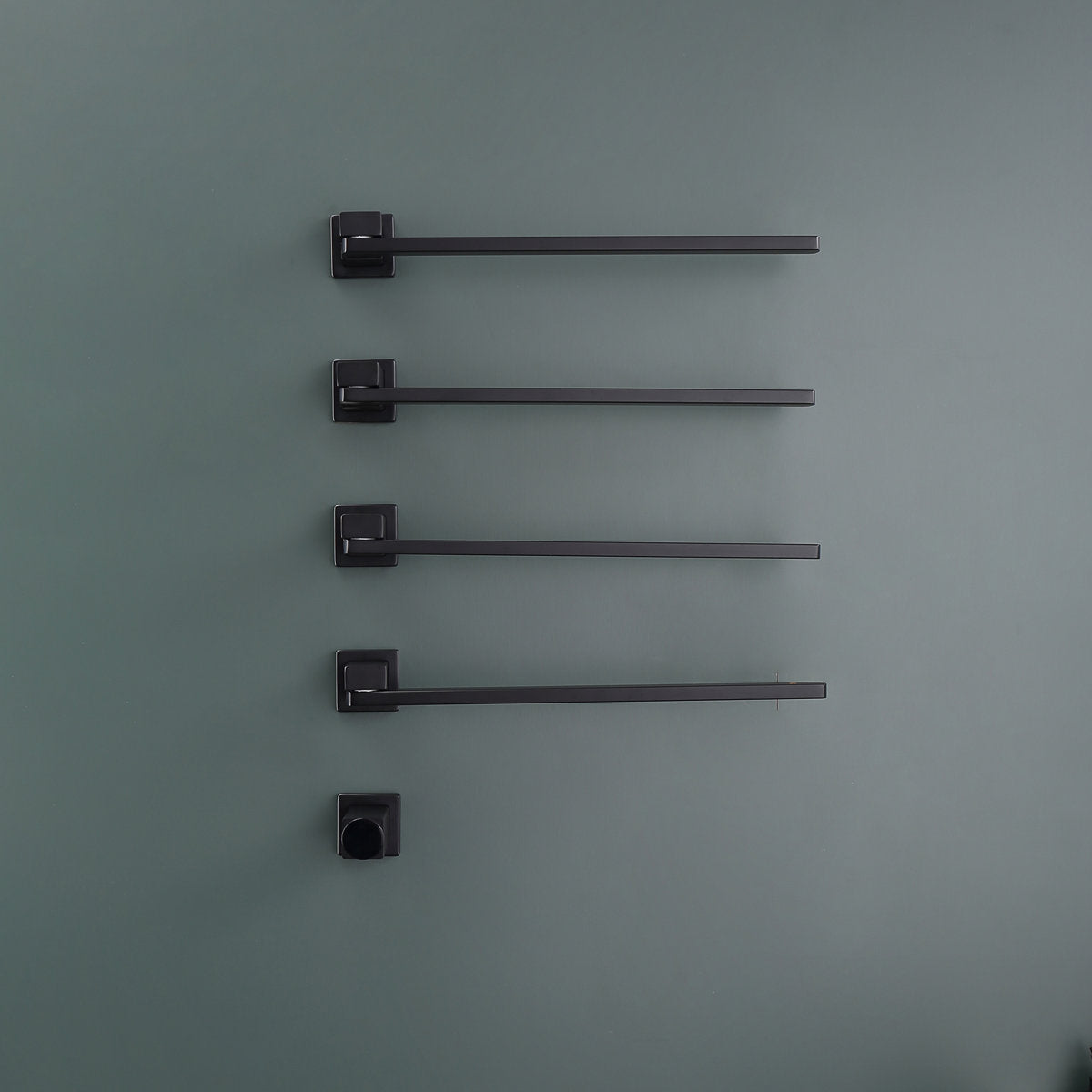LPVLPV Traditional Towel Rail Towel Warmer FK015 - Black
