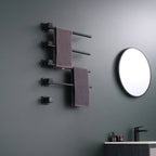 LPVLPV Traditional Towel Rail Towel Warmer FK015 - Black
