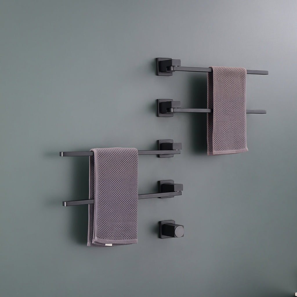 LPVLPV Traditional Towel Rail Towel Warmer FK015 - Black