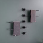 LPVLPV Traditional Towel Rail Towel Warmer FK015 - Black